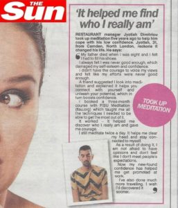 The Sun Newspaper on Confidence